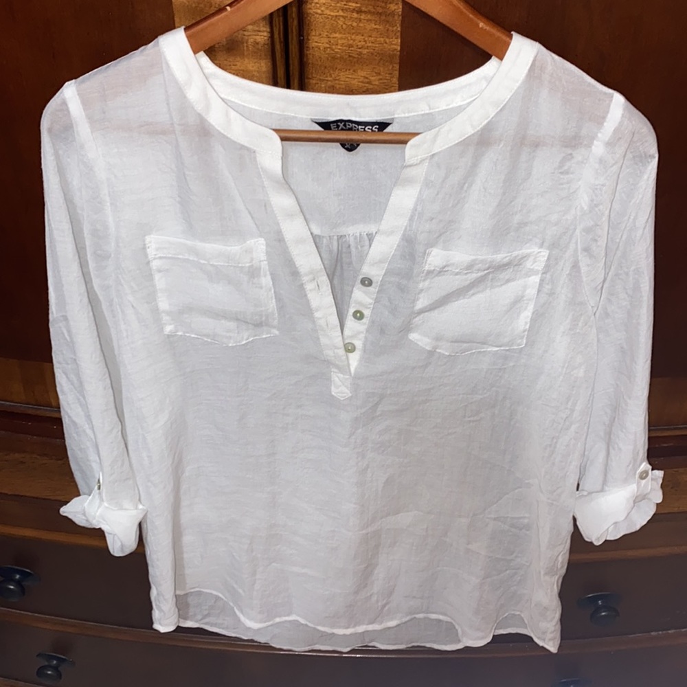 Express blouse, white. small - Picture 5 of 5